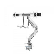 Neomounts neomounts nm-d775dxsilver flat screen tv desk mount clamp 8 kg, 1032 , 100x100mm, silv - afbeelding 2