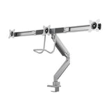 Neomounts neomounts nm-d775dx3silver flat screen desk mount, 17 27 , 6 kg, 100x100 mm, clamp, sil - afbeelding 5
