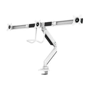 Neomounts neomounts nm-d775dx3white flat screen desk mount, 17-27 , 6 kg, 100x100 mm, clamp, white - afbeelding 5