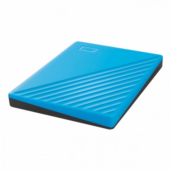 Western Digital Western Digital WDBPKJ0040BBL-Wesn My Passport HDD esterno, 4TB, USB 3.2 Gen 1, Blue