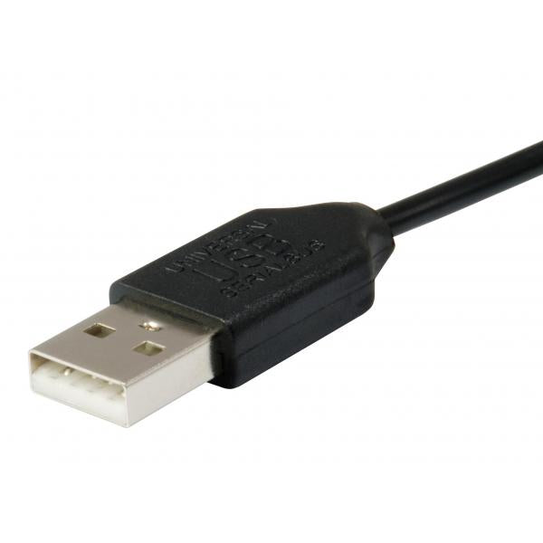 Equipaggiare 128952, hub USB da viaggio a 4 porte, USB 2.0, 480 mbit, plastica, nero