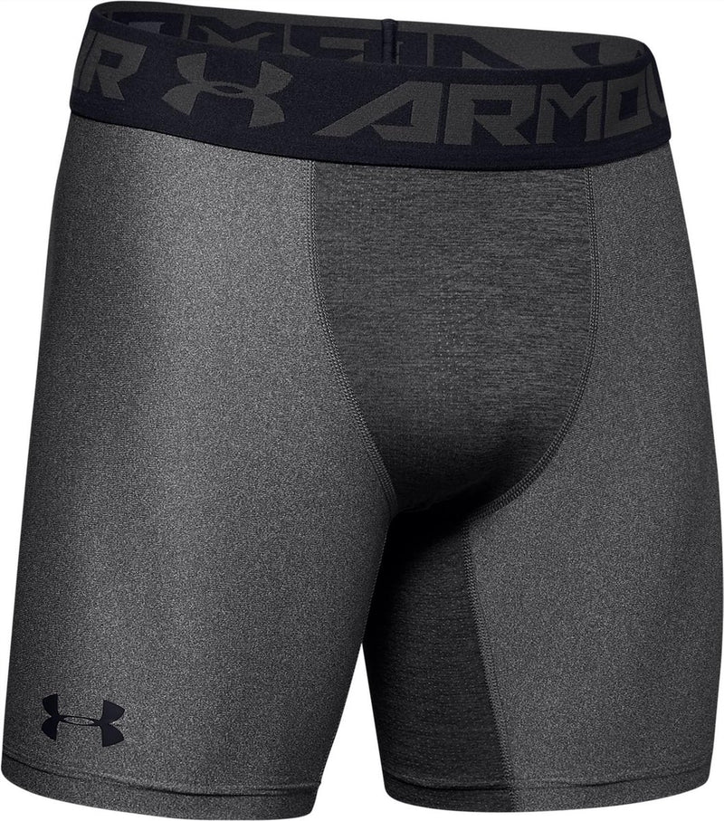 Under Armour UA HG Armour Shorts - Gris Pantalones deportivos para hombre - Carbon Heather - Negro