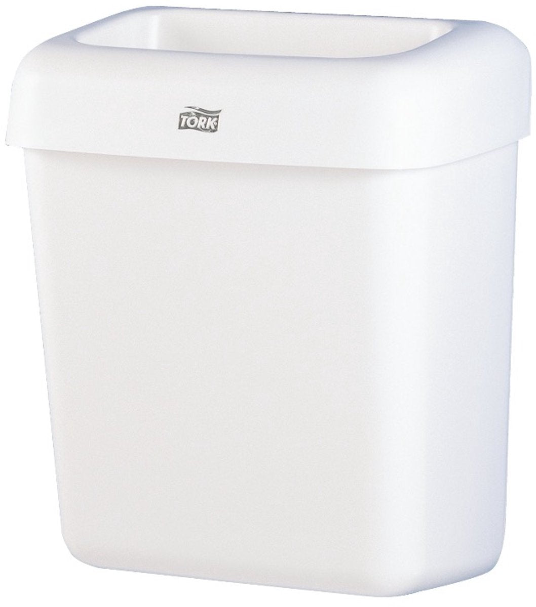 Tork 226100 b2 afvalbak 20 liter kunststof wit (226100)