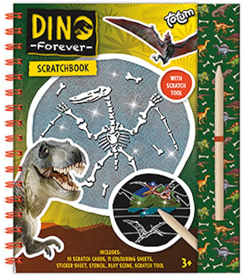 Totum Dino Forever - Scratch Book