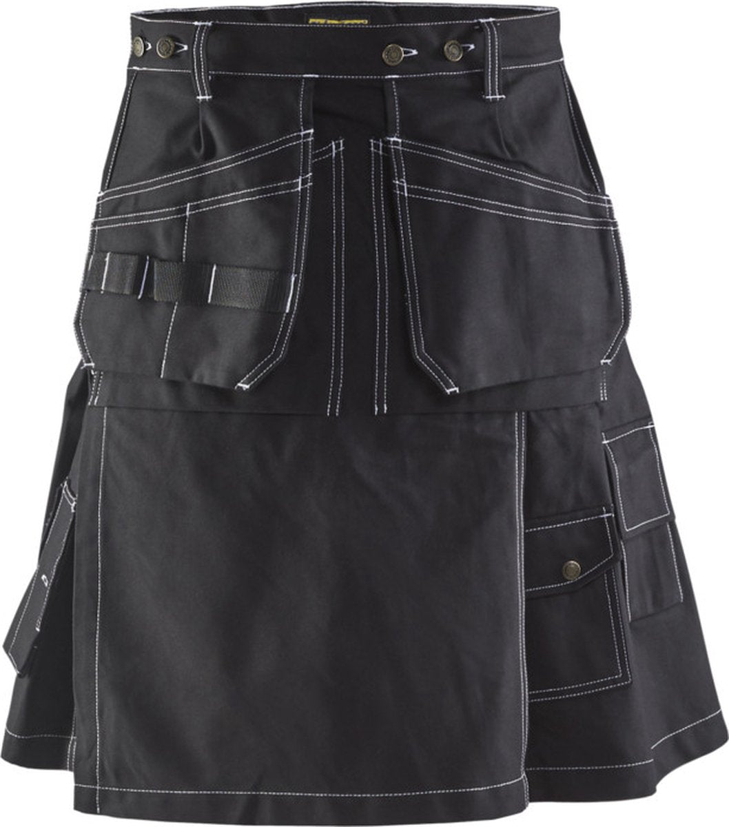 Blåkläder falda escocesa blaklader 8566-1370 - negro - c54