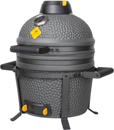 Boretti - ceramica compact - completa - parrilla de hierro fundido - elevador de parrilla - termómetro