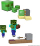 Mattel Minecraft Action Figure Redstone Carica appiccicosa Pistone Trappola Verde.