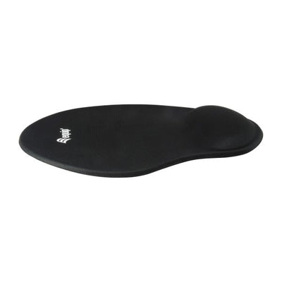 Equipaggiare equipaggiamento 245014 gel tampone mouse, tessuto, gel, poliuretano, riposo al polso, base non slittata, monotono, nero
