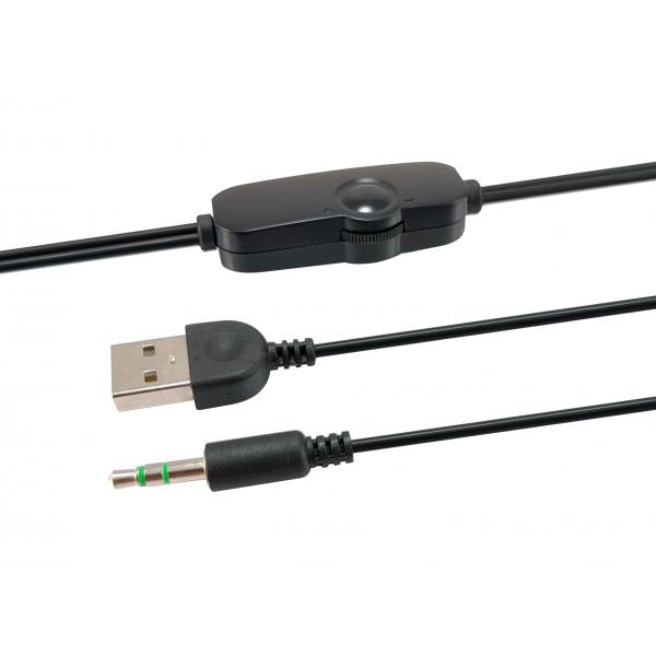 Equipaggiare 245331 mini altoparlante USB, 2.0 canali, cablato, 3 W, 90 20 Hz, 40 o, nero