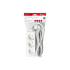 Equipaggiare equipaggia 245550 striscia, 3 uscite interno, tipo F, tipo F, 1,5 mm², 1,5 m, bianco