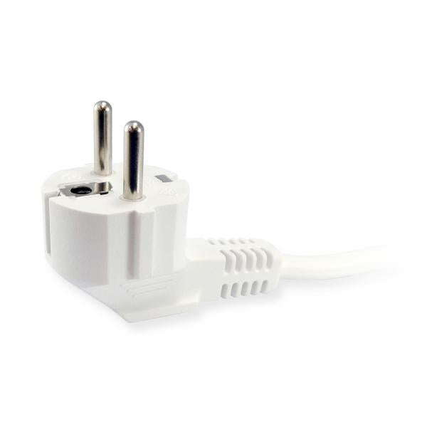 Equipaggiare 245551 3-Outlet Strip con interruttore, 3x uscita (i) interno, tipo F, 1,5 mm², 1,5 m, bianco