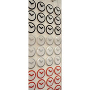 Nextime Nextime Klok 2615zi Focus, Ø25 cm, muro, argento bianco - afbeelding 2