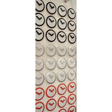 Nextime Nextime Klok 2615zw Focus, Ø25 cm, muro, nero bianco - afbeelding 3