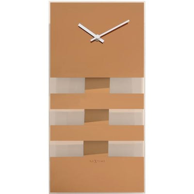 Nextime Nextime Klok 2855co Bold Stripes, 38x19 cm, muro, rame