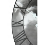 Nextime klok 3037 clouds, ø39 cm, wall, black - afbeelding 4