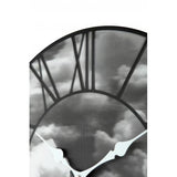 Nextime klok 3037 clouds, ø39 cm, wall, black - afbeelding 5