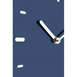 NEXTIME NEXTIME KLOK 3072BL Thumbs Up, 40.5x41.5 cm, Wall, Blue Silver - afbeelding 2
