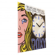 Nextime klok 8153 cinema date, 43x43.2 cm, wall, black multi-color - afbeelding 2