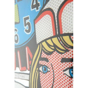 Nextime Nextime Klok 8167 Delux Diner, 43x43cm, muro, multicolor - afbeelding 3