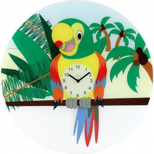 Nextime klok 8168 lorre, ø43 cm, wall, multi-color