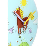 Nextime Nextime Klok 8812 Jump for Joy, Ø30 cm, Wall, Blue Multi-Color - afbeelding 3