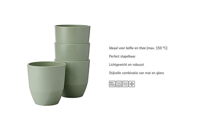 Mepal cup silueta 200ml - salvia nordica