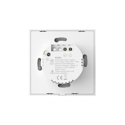Wox Wox R7063 Switch Light Wall, WiFi 2.4GHz, Schuko, <= 800W, 10-30 m, bianco