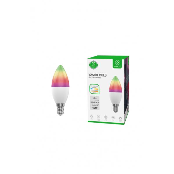 Imp Wox R9075 RGB LED Bulb, WiFi, E14, CCT, Google Assistant Amazon Alexa