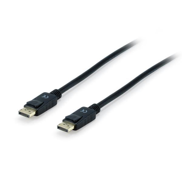 Equipaggiare il cavo della porta di visualizzazione 119253, DisplayPort 1.4, 8K 60Hz e 4K 120Hz, HDR, 3M, Black