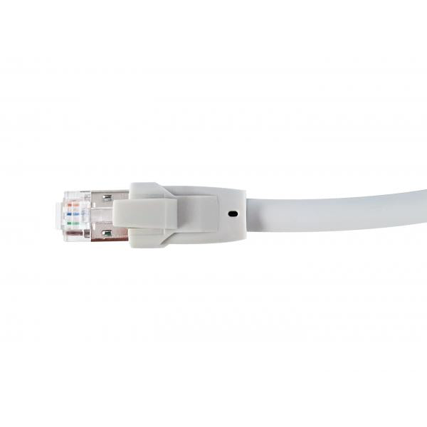 Equipaggiare il cavo patch 608017, CAT8.1, S FTP (S-S-STP) RJ-45, RJ-45, grigio, 0,5 m