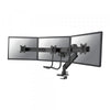 Neomounts nm-d775dx3black flat screen desk mount, 17 -24 , 6 kg, 100x100 mm, clamp bolt,