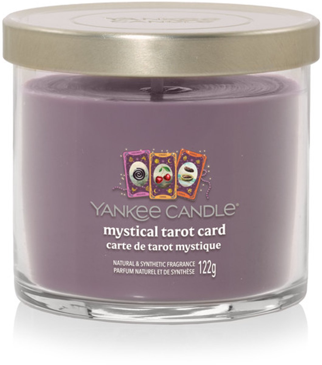 Yankee candle - carta dei tarocchi mistici - bicchiere piccolo
