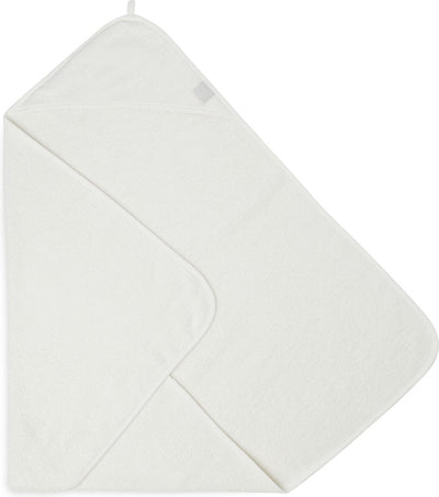 Jollein - mantellina da bagno - beige - 100% cotone spugna - asciugamano per bambini con mantellina da bagno, scialle, poncho da bagno - 75x75 cm