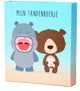Toothwonders - Libro de dientes del Nilo y el oso - práctico soporte para la dentición con cierre magnético
