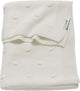 Meyco baby knots wiegdeken - offwhite - 75x100cm - 1.0 tog