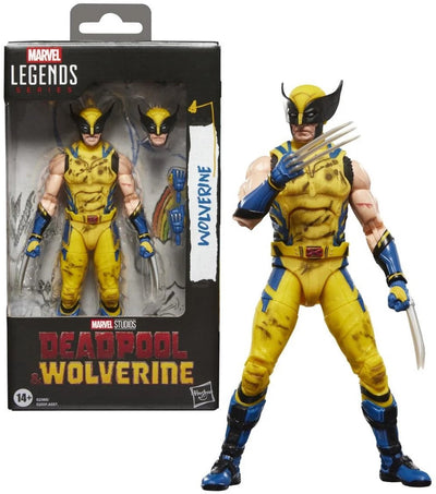 Hasbro deadpool wolverine - wolverine - figura legends series 15cm