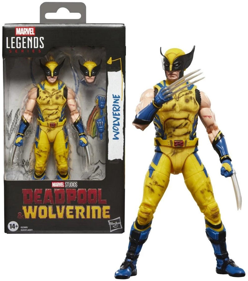 Hasbro deadpool wolverine - wolverine - figura legends series 15cm