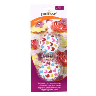 Patisse Papes Cupcake stampi 200 pezzi 5 cm