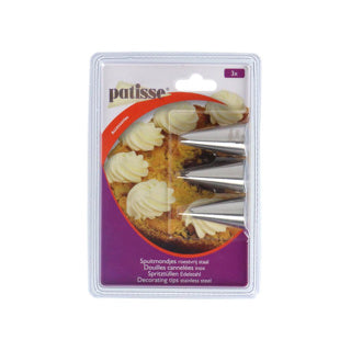 Acciaio inossidabile per ugello Patisse 3 -pezzi