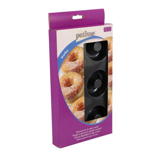 Patisse Patisse Donut Modulo 6 Comparti 29x17 cm Silicone nero