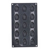 Patisse starflex mini madeleinevorm 15 vaks 29 x 17 cm | 2 stuks