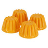 Patisse Patisse budino forma 100 ml 4 pezzi gialli