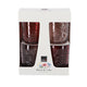 Royal leerdam - starla match color - waterglazen set - 4 delig - 35 cl - roze - glazen - waterglas
