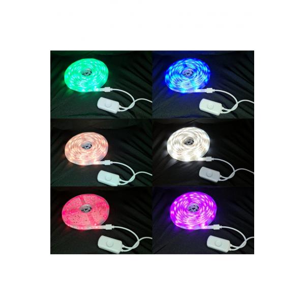 Imp Wox R5093 LED Strip, 5m, 1000lm, a todo color RGB + White White 1000