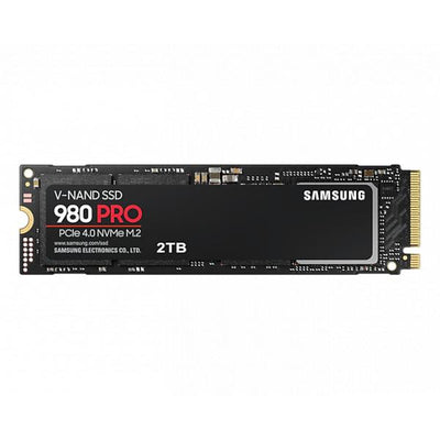 Samsung MZ-V8P2T0BW 980 SSD, 2000 GB, M.2 NVME, PCIe 4.0, 7000 5100 MB S, 100,000 IOPS