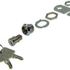 Mack 1013582 - Cerradura para armario 1 letra cromada 13mm | 5 piezas