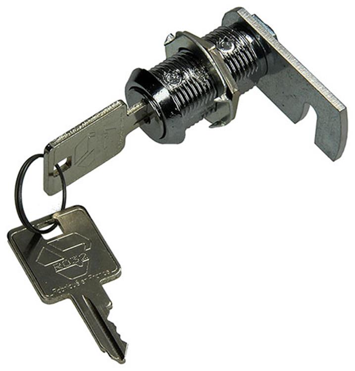 Mack 1013584 - Cerradura para armario 1 letra cromada 32mm | 5 piezas