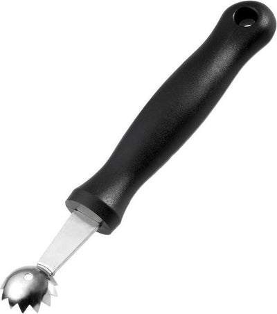Paletta per rimuovere il gambo del pomodoro Westmark, con bordo seghettato, ø 2,1 cm, lunghezza: 16,6 cm, plastica in acciaio inossidabile, delicata, nero, 28202270
