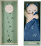 Kaloo - carre douceur - panno da coccolare - orso - blu