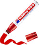 Pennarello indelebile edding 850 rosso punta bloccata 5-16 mm